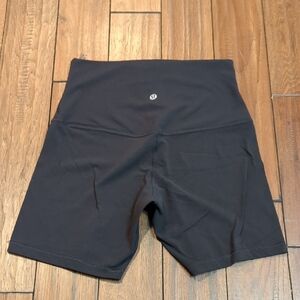 Lululemon Super High Rise Align Black Shorts Size 8